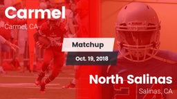 Matchup: Carmel vs. North Salinas  2018