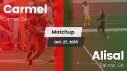 Matchup: Carmel vs. Alisal  2018
