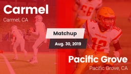 Matchup: Carmel vs. Pacific Grove  2019