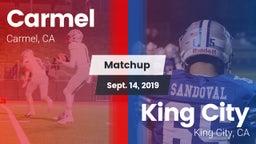 Matchup: Carmel vs. King City  2019