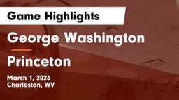 George Washington  vs Princeton  Game Highlights - March 1, 2023