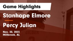 Stanhope Elmore  vs Percy Julian  Game Highlights - Nov. 30, 2023