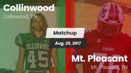 Matchup: Collinwood High vs. Mt. Pleasant  2017
