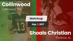 Matchup: Collinwood High vs. Shoals Christian  2017