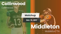 Matchup: Collinwood High vs. Middleton  2017