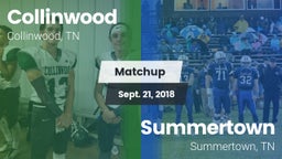 Matchup: Collinwood High vs. Summertown  2018