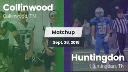 Matchup: Collinwood High vs. Huntingdon  2018
