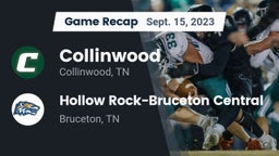 Recap: Collinwood  vs. Hollow Rock-Bruceton Central  2023