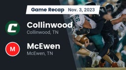 Recap: Collinwood  vs. McEwen  2023