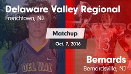 Matchup: Delaware Valley vs. Bernards  2016