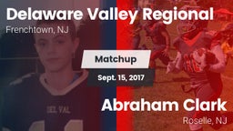 Matchup: Delaware Valley vs. Abraham Clark  2017