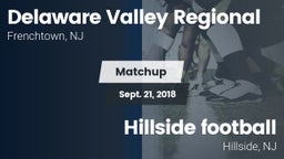 Matchup: Delaware Valley vs. Hillside football 2018