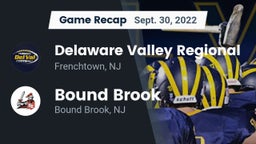 Recap: Delaware Valley Regional  vs. Bound Brook  2022