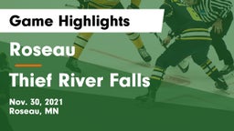 Roseau  vs Thief River Falls  Game Highlights - Nov. 30, 2021