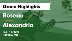 Roseau  vs Alexandria  Game Highlights - Feb. 11, 2023