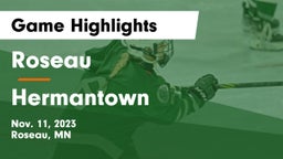 Roseau  vs Hermantown  Game Highlights - Nov. 11, 2023