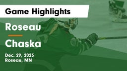 Roseau  vs Chaska  Game Highlights - Dec. 29, 2023
