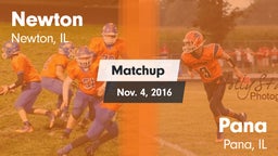 Matchup: Newton vs. Pana  2016