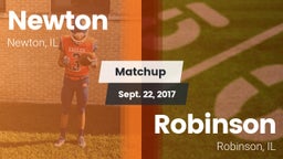 Matchup: Newton vs. Robinson  2017