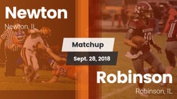 Matchup: Newton vs. Robinson  2018