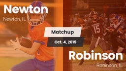 Matchup: Newton vs. Robinson  2019
