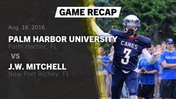 Recap: Palm Harbor University  vs. J.W. Mitchell  2016