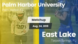 Matchup: Palm Harbor U HS vs. East Lake  2018