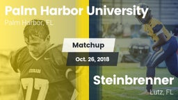Matchup: Palm Harbor U HS vs. Steinbrenner  2018