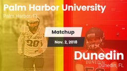 Matchup: Palm Harbor U HS vs. Dunedin  2018