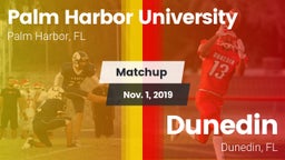 Matchup: Palm Harbor U HS vs. Dunedin  2019