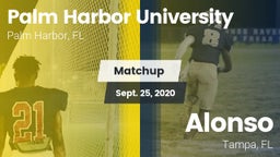 Matchup: Palm Harbor U HS vs. Alonso  2020