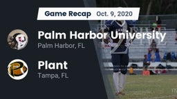 Recap: Palm Harbor University  vs. Plant  2020