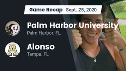Recap: Palm Harbor University  vs. Alonso  2020