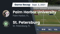 Recap: Palm Harbor University  vs. St. Petersburg  2021
