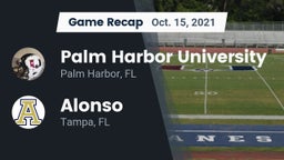 Recap: Palm Harbor University  vs. Alonso  2021