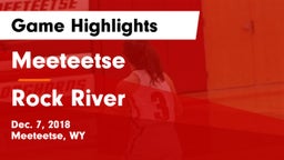 Meeteetse  vs Rock River Game Highlights - Dec. 7, 2018