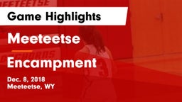 Meeteetse  vs Encampment Game Highlights - Dec. 8, 2018