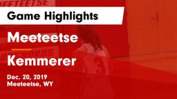 Meeteetse  vs Kemmerer Game Highlights - Dec. 20, 2019