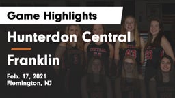 Hunterdon Central  vs Franklin  Game Highlights - Feb. 17, 2021