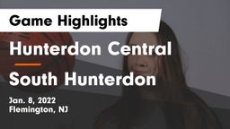 Hunterdon Central  vs South Hunterdon  Game Highlights - Jan. 8, 2022