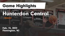 Hunterdon Central  Game Highlights - Feb. 15, 2022