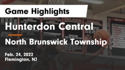 Hunterdon Central  vs North Brunswick Township  Game Highlights - Feb. 24, 2022