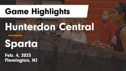 Hunterdon Central  vs Sparta  Game Highlights - Feb. 4, 2023