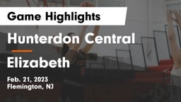 Hunterdon Central  vs Elizabeth  Game Highlights - Feb. 21, 2023