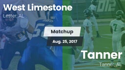 Matchup: West Limestone vs. Tanner  2017