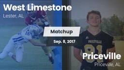 Matchup: West Limestone vs. Priceville  2017