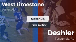 Matchup: West Limestone vs. Deshler  2017