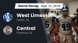 Recap: West Limestone  vs. Central  2018