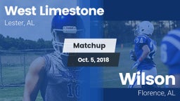 Matchup: West Limestone vs. Wilson  2018