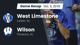 Recap: West Limestone  vs. Wilson  2018